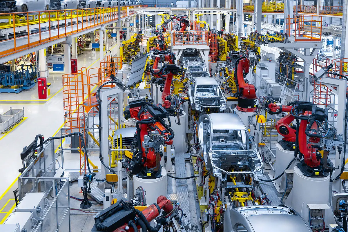 Car Assembly Line with Robots
