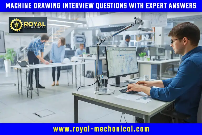 Machine Drawing Interview Questions with Answers