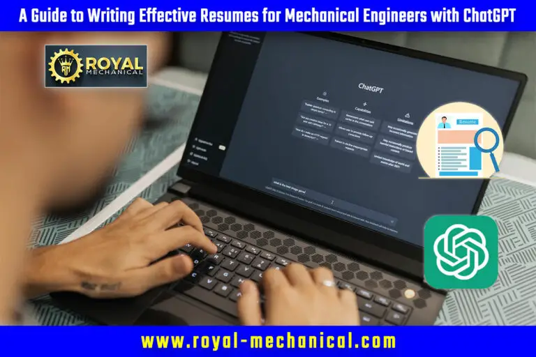 Build Your Career: A Guide to Writing Effective Resumes for Mechanical Engineers with ChatGPT