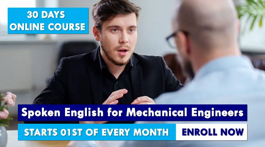 Spoken English for Mechanical Engineers